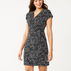 Nine West Dolman Sleeve Dress- Scribble Lines (#062)
